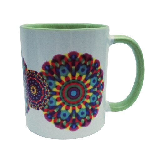 Cana cu mandale, LiLA, model 101, capacitate 250 ml, multicolor