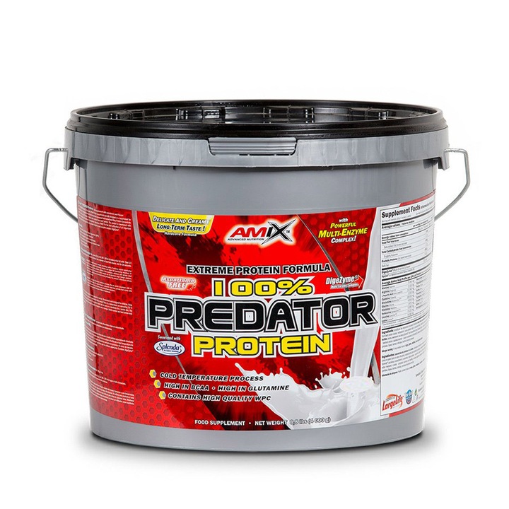 Суроватъчен протеин Amix 100% Predator Protein Banana 4,000 кг