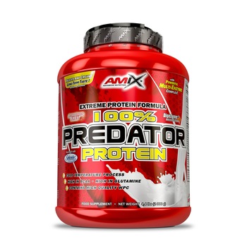 Proteine Din Zer Amix 100% Predator Protein Cookies And Cream 2.000 Kg Proteine Din Zer Amix 100% Predator Protein Cookies And Cream 2.000 Kg
