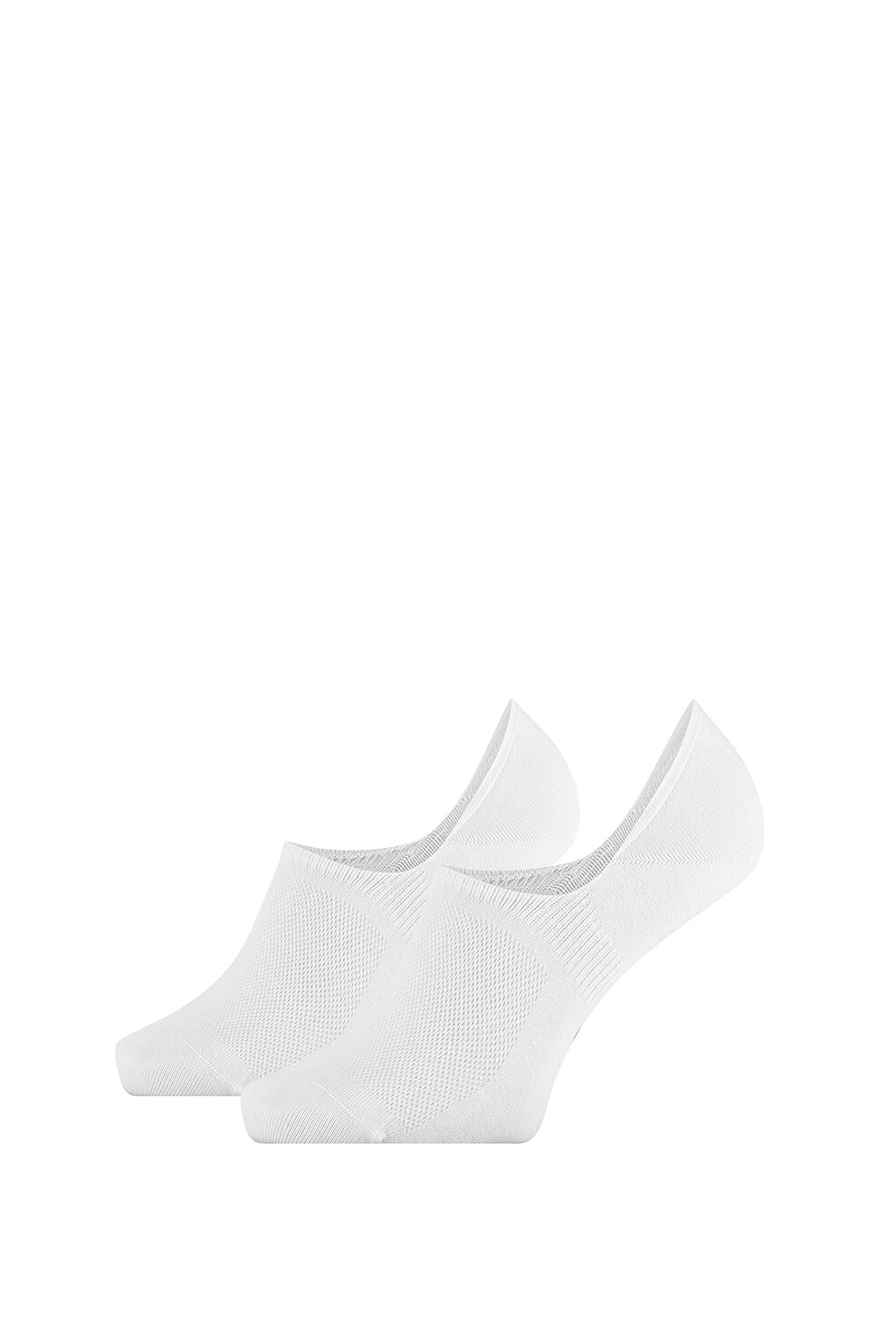 CALVIN KLEIN, Set de sosete foarte scurte - 2 perechi, Alb, One Size