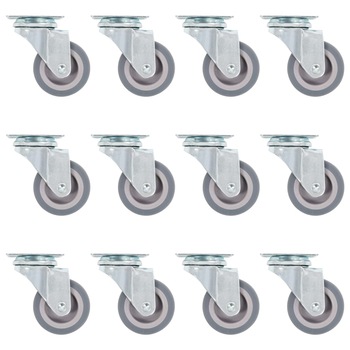 Set de 96 de roti pivotante, vidaXL, 50 mm Set de 96 de roti pivotante, vidaXL, 50 mm
