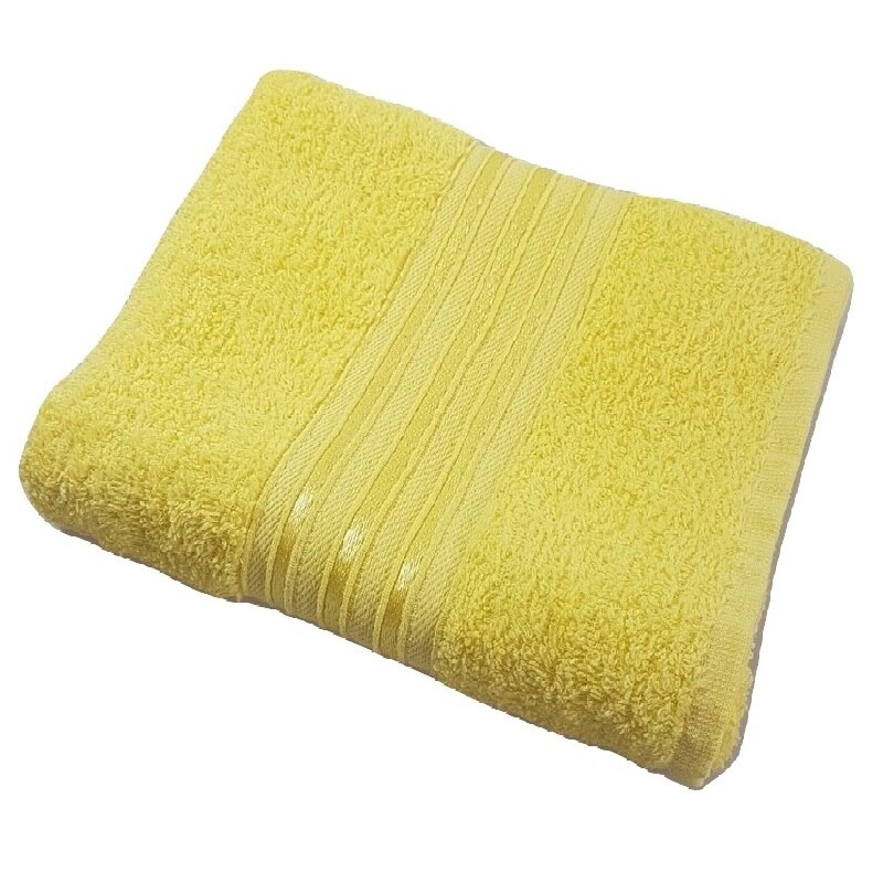 Prosop Hera, Bumbac 100%, Home, Hotel, Horeca, 50x90, Galben