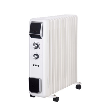 Calorifer electric cu ulei Zass ZR 13 E, 2600 W, 13 elementi, termostat reglabil, protectie la supraincalzire Calorifer electric cu ulei Zass ZR 13 E, 2600 W, 13 elementi, termostat reglabil, protectie la supraincalzire