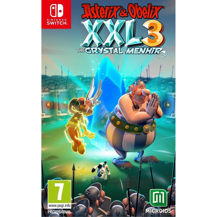 Joc Asterix Obelix XXL 3 The Crystal Menhir pentru Nintendo Switch