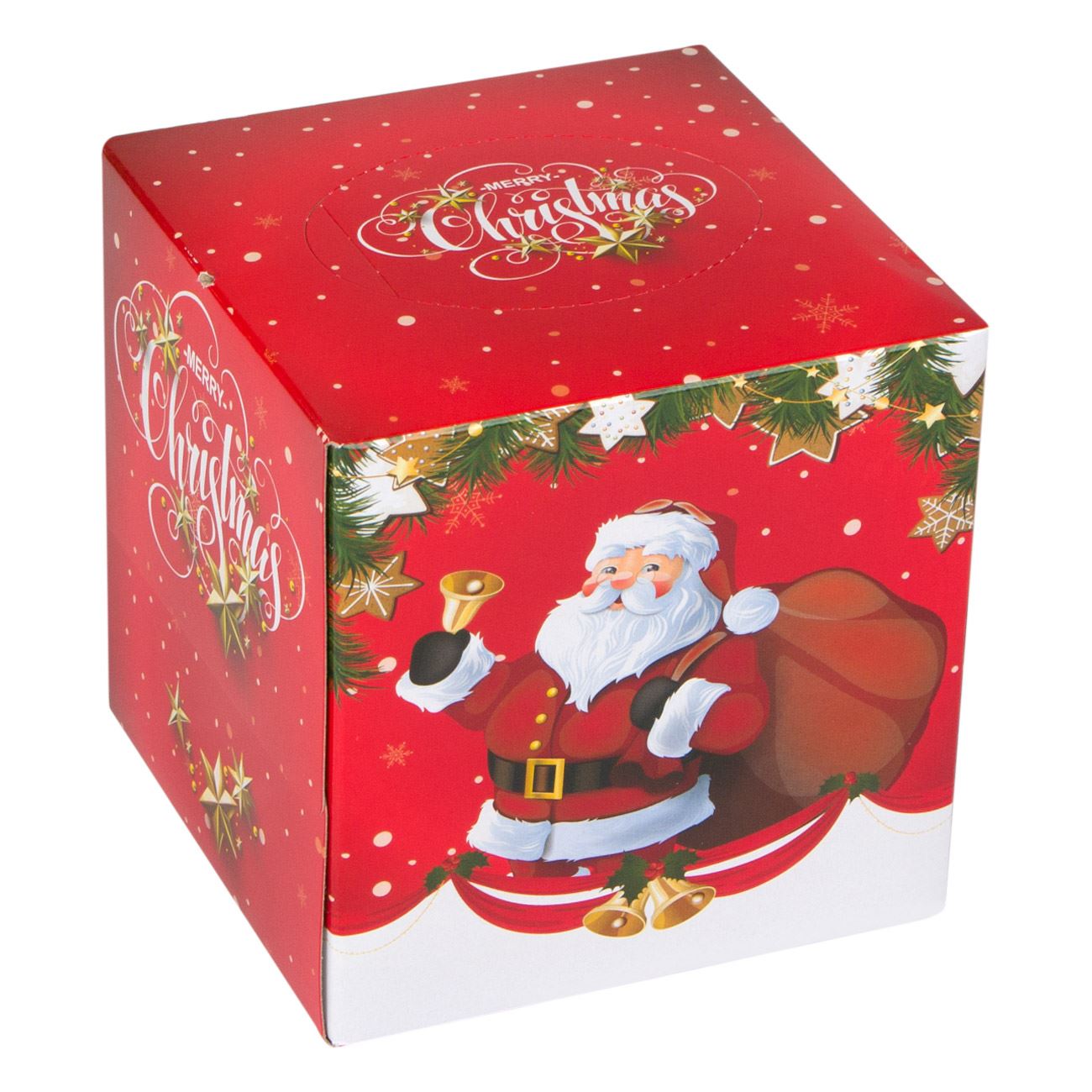 Set 100 servetele Mos Craciun, Maison du Paradis, 11 x 11 x 11 cm