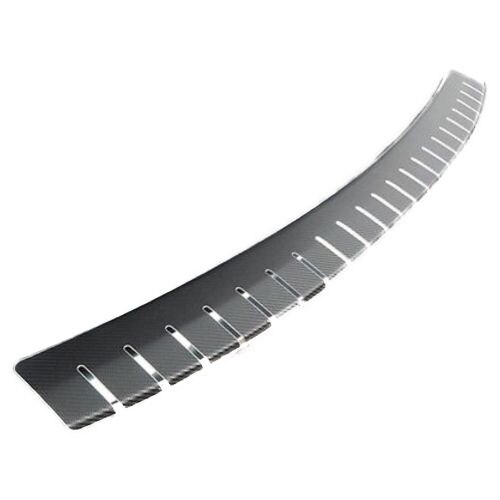 Protectie portbagaj, Crom + Carbon negru , 83 x 7,5cm