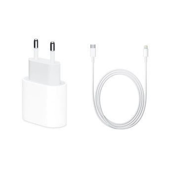 Incarcator compatibil cu cablu de incarcare 2m, compatibil cu iPhone 11, iPhone 12, Alb Incarcator compatibil cu cablu de incarcare 2m, compatibil cu iPhone 11, iPhone 12, Alb