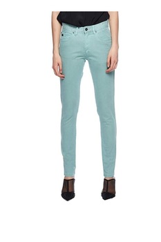 Pantaloni, Pull & Bear, Verde Pantaloni, Pull & Bear, Verde