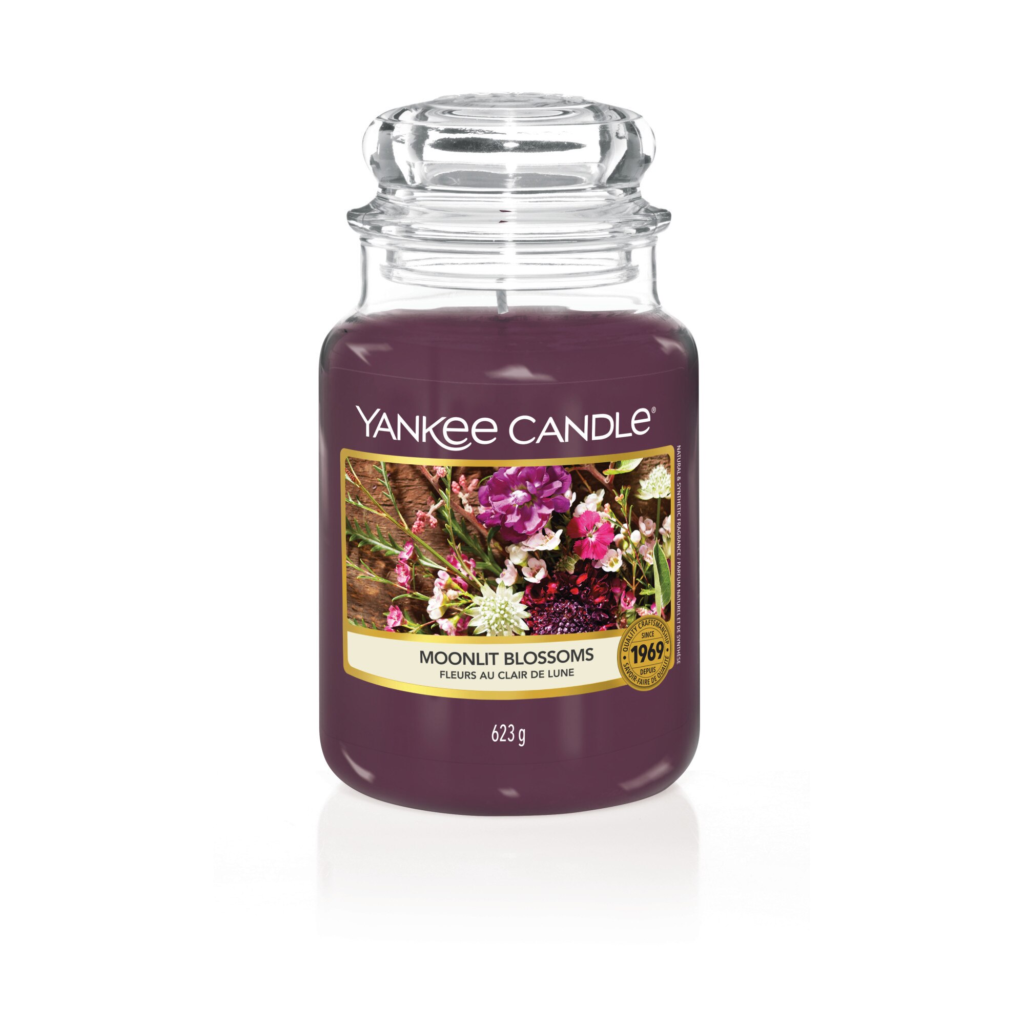 Lumanare Parfumata Borcan Mare Moonlit Blossoms, Yankee Candle