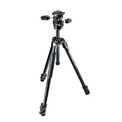 Kit Trepied Manfrotto 290 XTRA, cu cap 3Way si husa