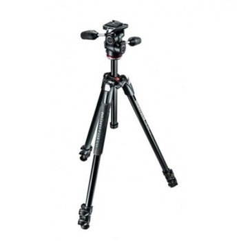 Kit Trepied Manfrotto 290 XTRA, cu cap 3Way si husa Kit Trepied Manfrotto 290 XTRA, cu cap 3Way si husa