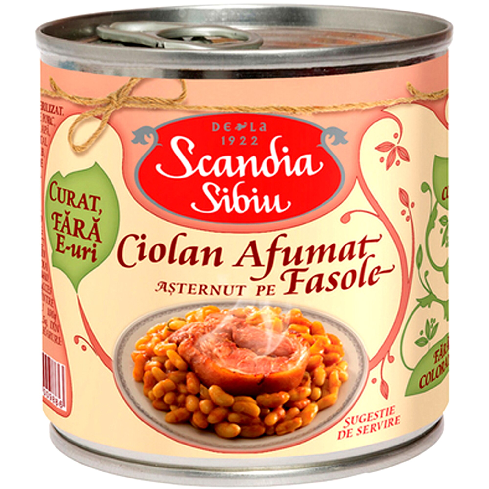 Ciolan Afumat Asternut Pe Fasole 400g Scandia Sibiu Emag Ro