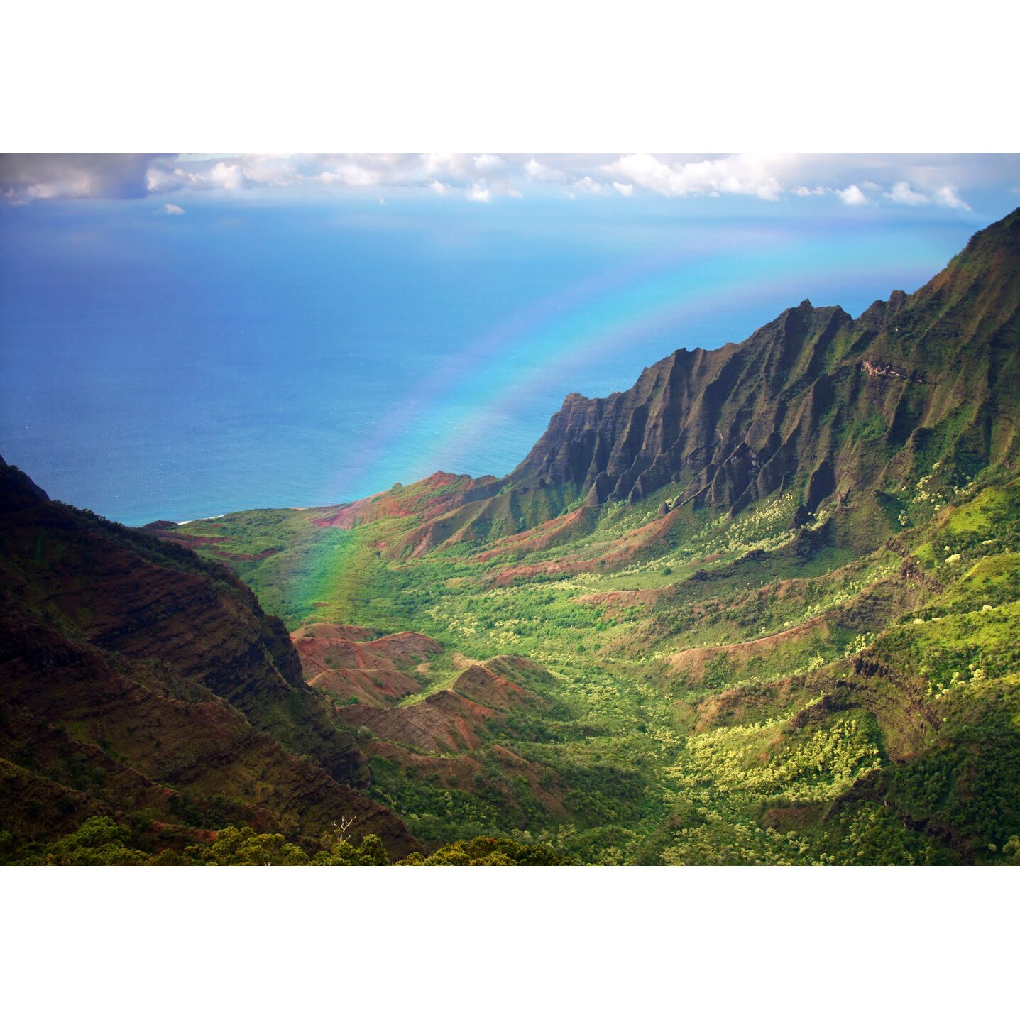 Fototapet Startonight Curcubeu peste munti, luminos in intuneric, 1.83 x 1.28 m