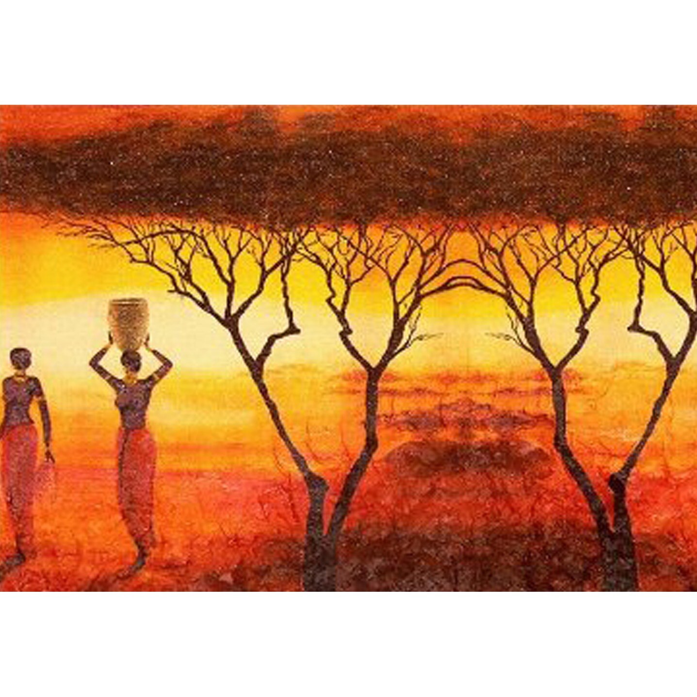 Fototapet Startonight Tema africana, luminos in intuneric, 1.83 x 1.28 m