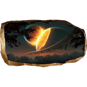 Fototapet 3D Startonight O alta lume, luminos in intuneric, 1.50 x 0.82 m Fototapet 3D Startonight O alta lume, luminos in intuneric, 1.50 x 0.82 m