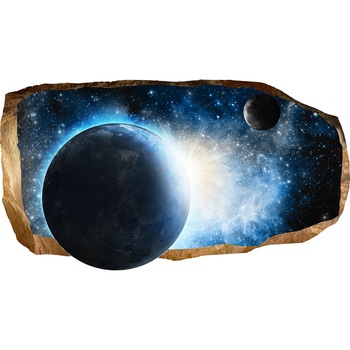 Fototapet 3D Startonight Cosmos, luminos in intuneric, 1.50 x 0.82 m Fototapet 3D Startonight Cosmos, luminos in intuneric, 1.50 x 0.82 m