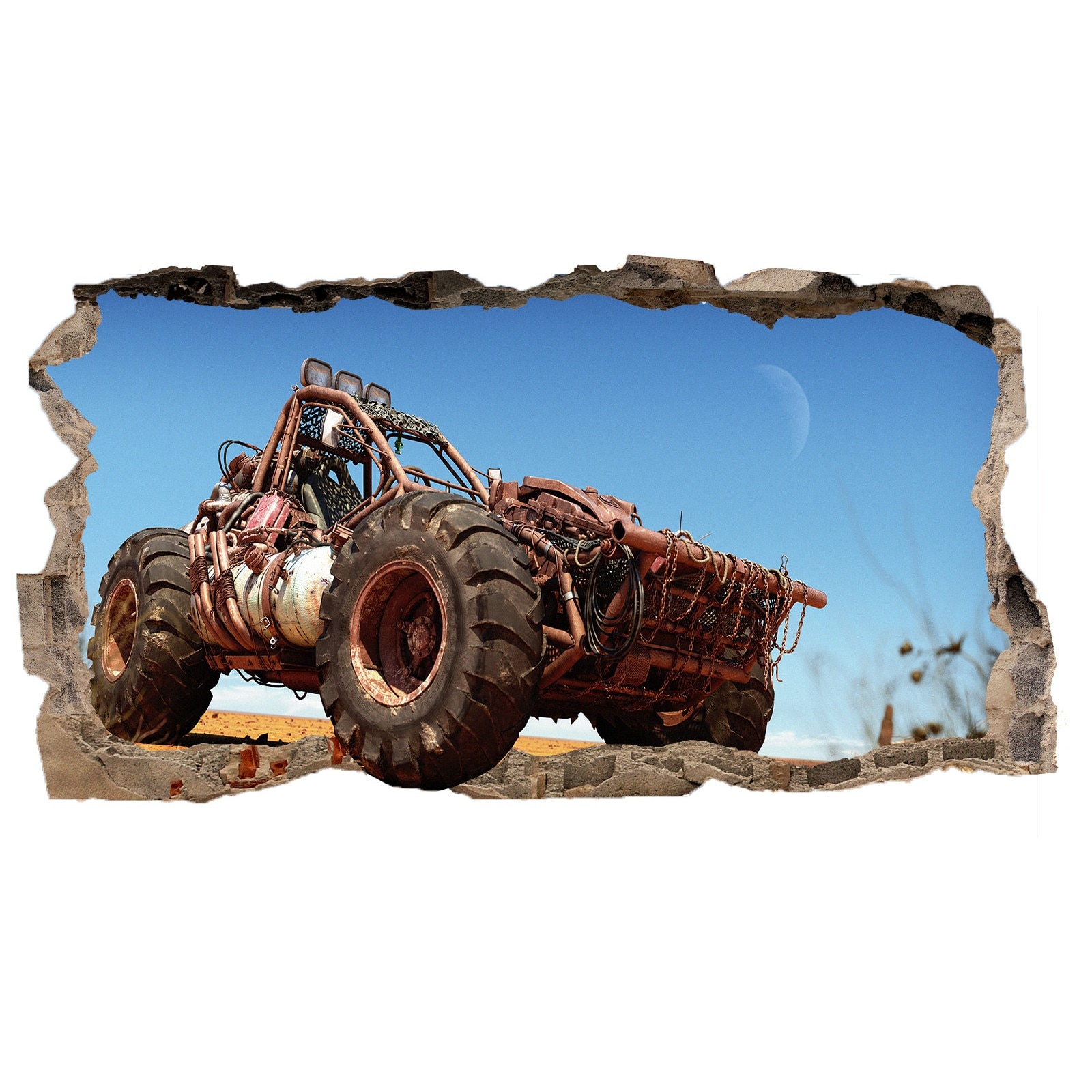 Fototapet 3D Startonight Buggie, luminos in intuneric, 1.50 x 0.82 m