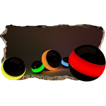 Fototapet 3D Startonight Bile colorate, luminos in intuneric, 1.50 x 0.82 m Fototapet 3D Startonight Bile colorate, luminos in intuneric, 1.50 x 0.82 m