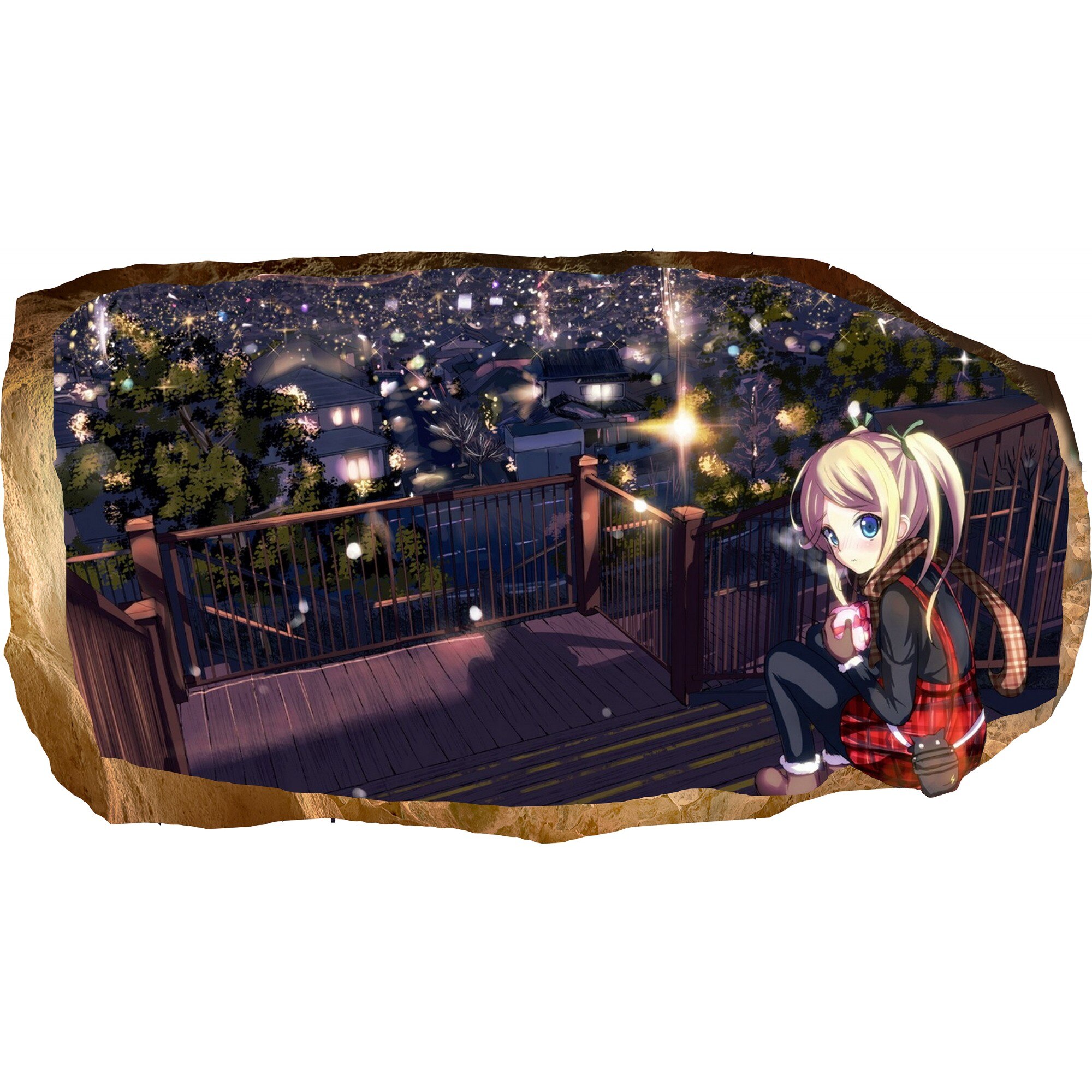 Fototapet 3D Startonight Asteptare, luminos in intuneric, 2.20 x 1.20 m