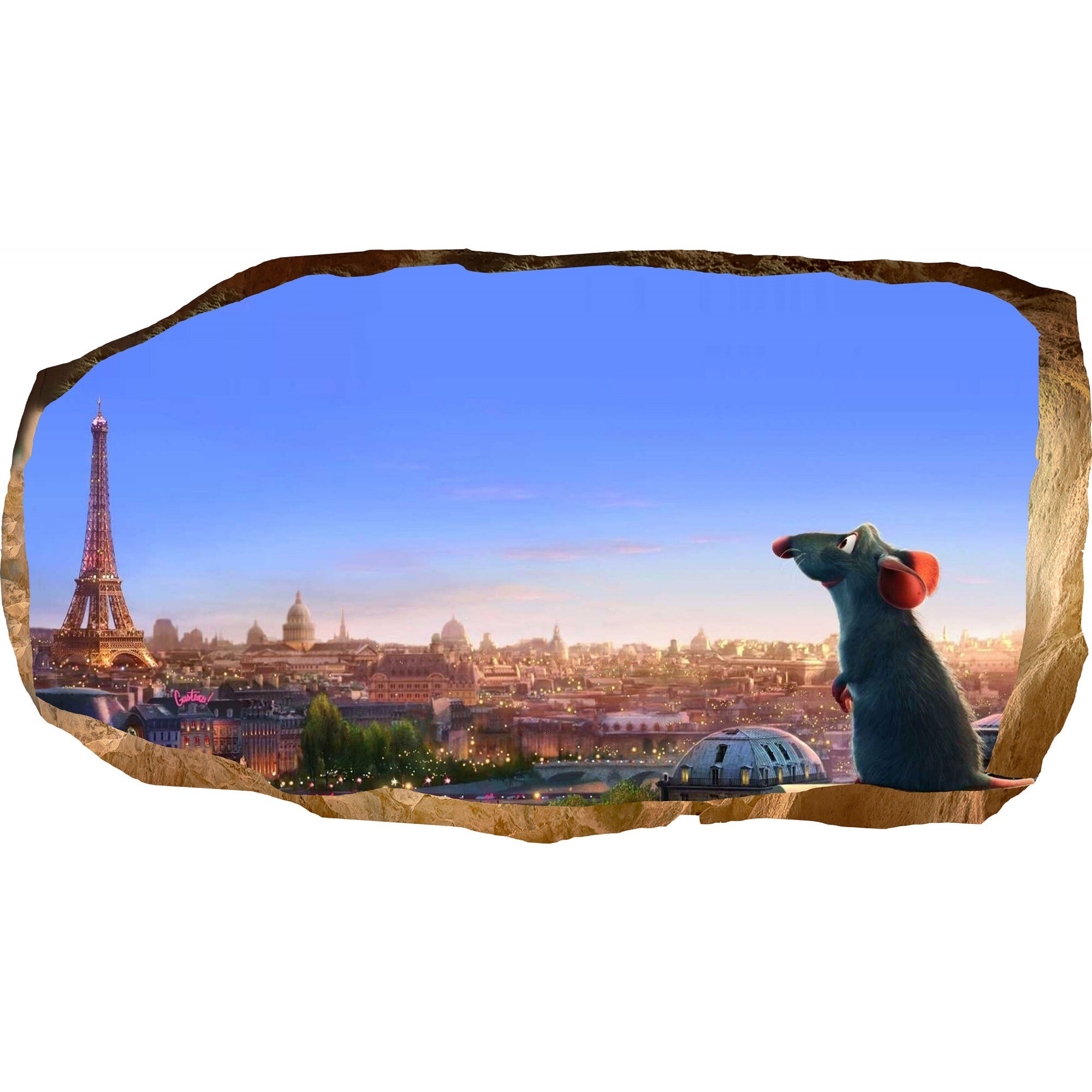 Fototapet 3D Startonight Un soricel, luminos in intuneric, 1.50 x 0.82 m