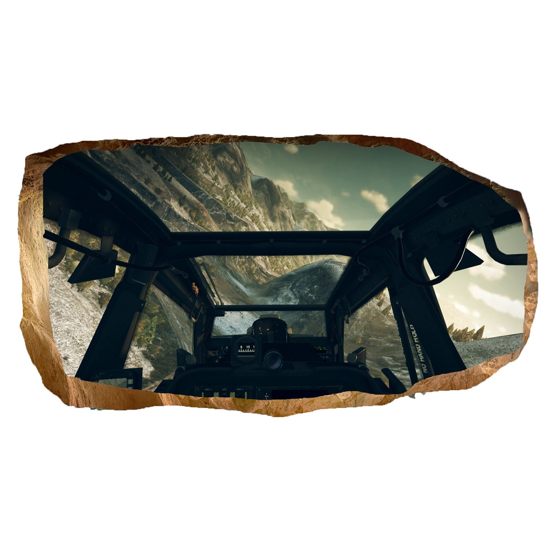 Fototapet 3D Startonight Bun venit la bord, luminos in intuneric, 2.20 x 1.20 m