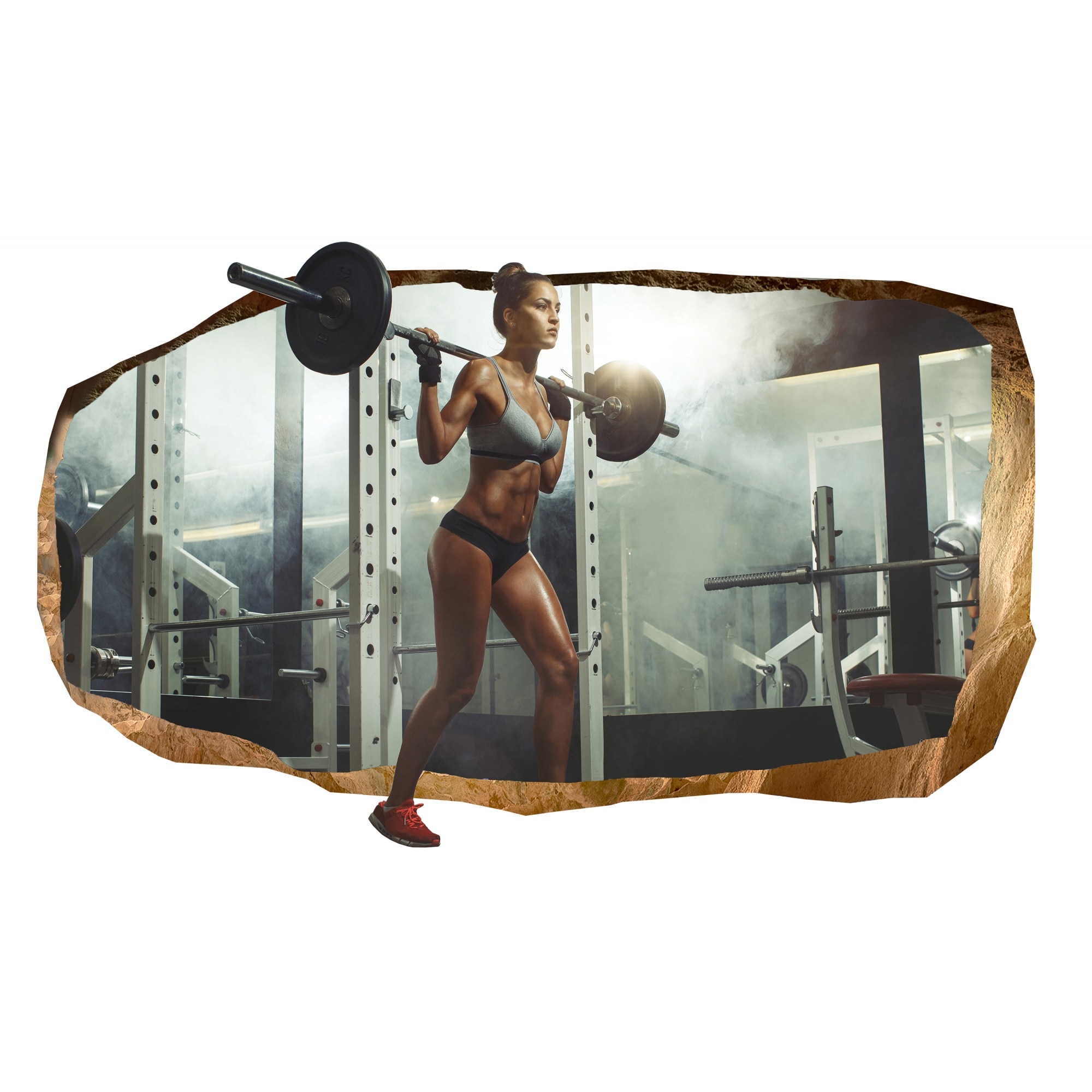 Fototapet 3D Startonight Forta la sala, luminos in intuneric, 1.50 x 0.82 m