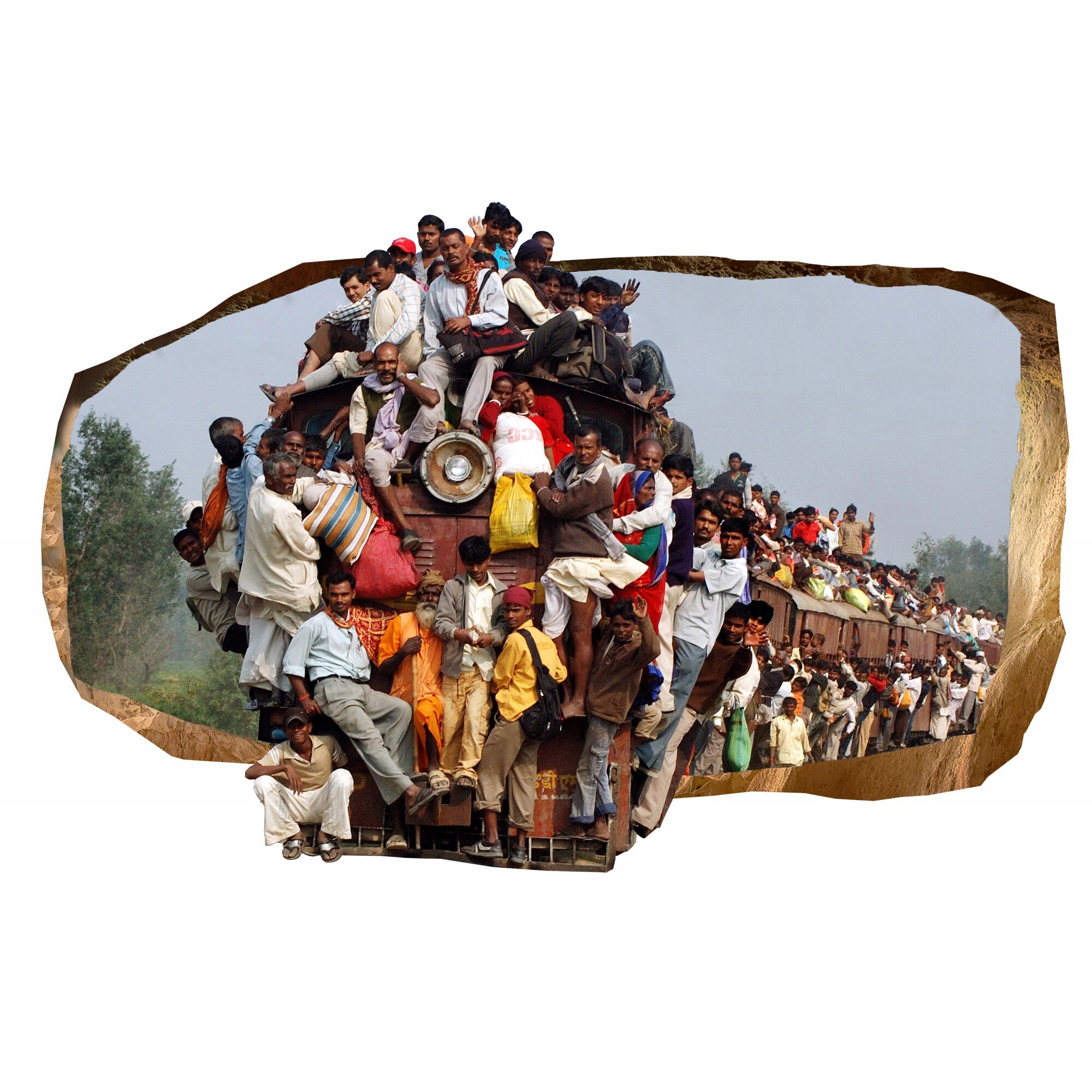 Fototapet 3D Startonight Familia in vizita, luminos in intuneric, 2.20 x 1.20 m