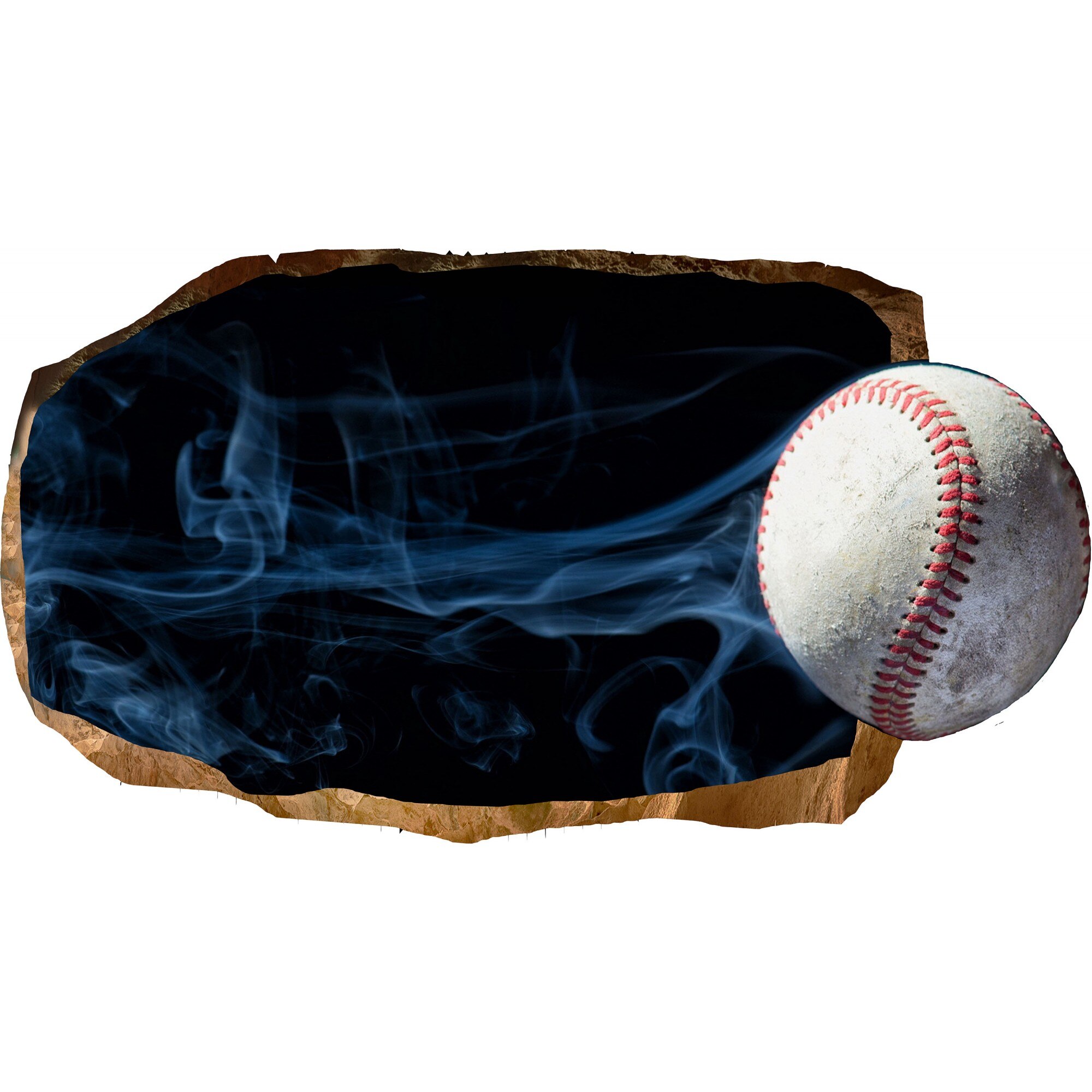 Fototapet 3D Startonight Baseball, luminos in intuneric, 1.50 x 0.82 m