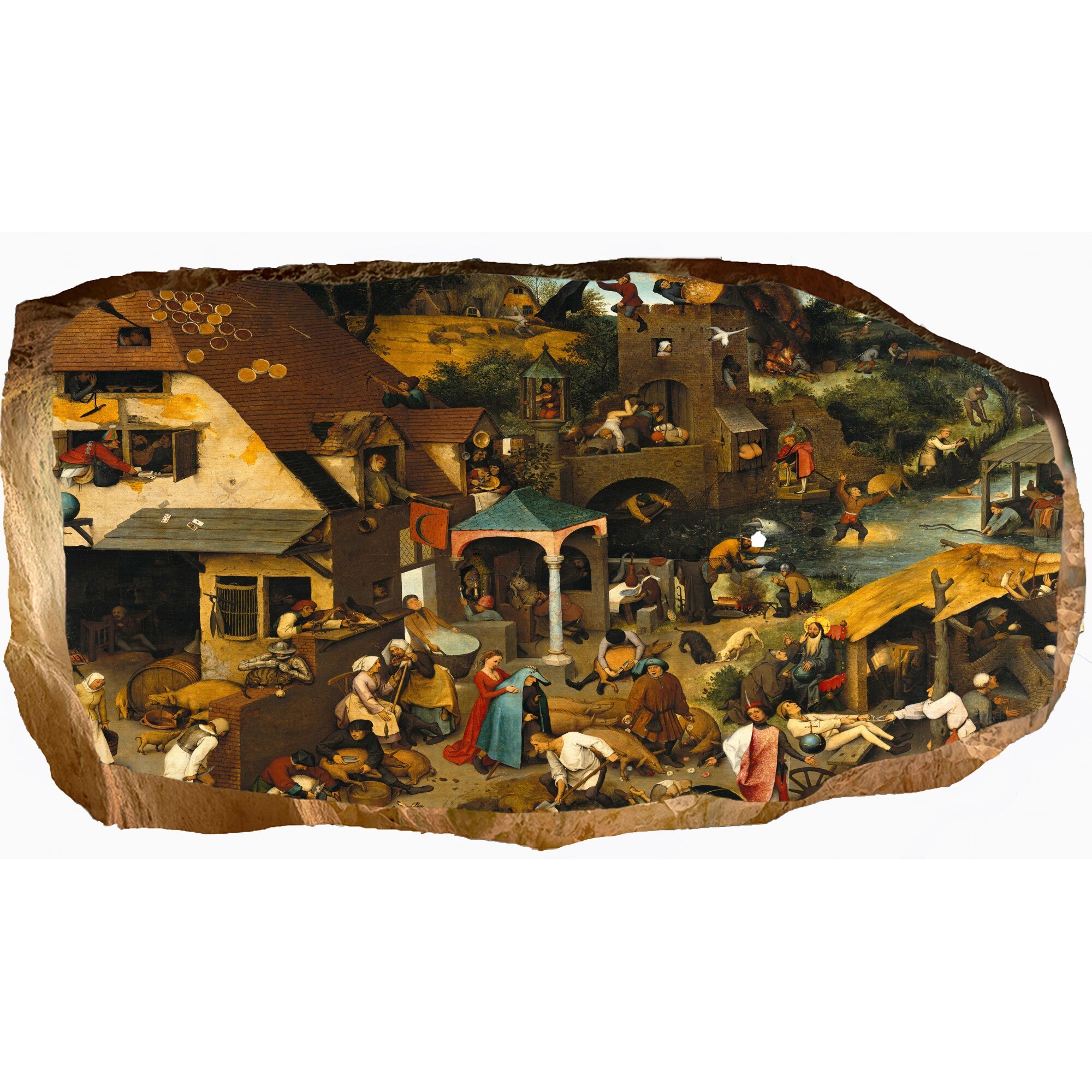 Fototapet 3D Startonight Vacanta in Europa, luminos in intuneric, 2.20 x 1.20 m