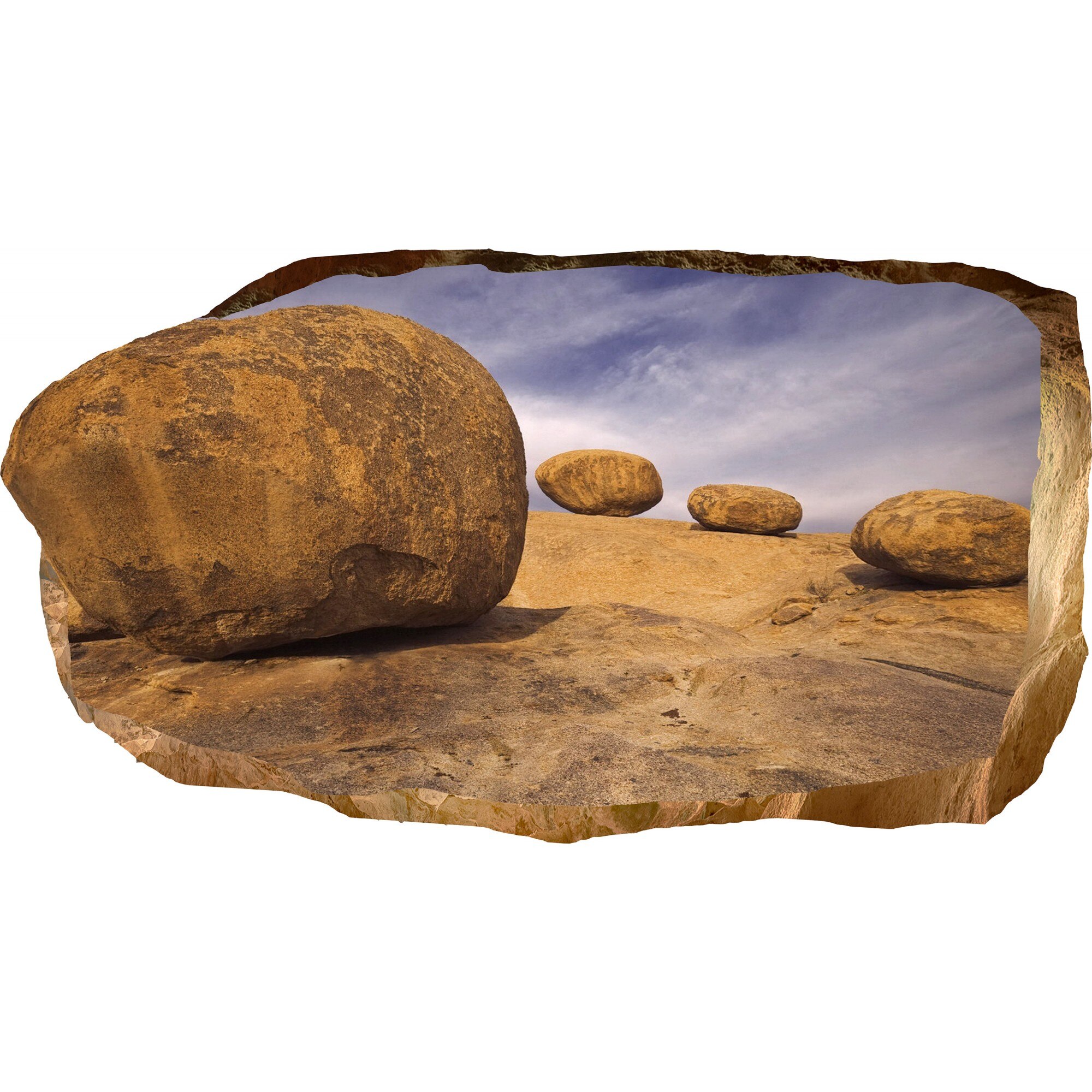 Fototapet 3D Startonight Poarta pietrelor, luminos in intuneric, 2.20 x 1.20 m