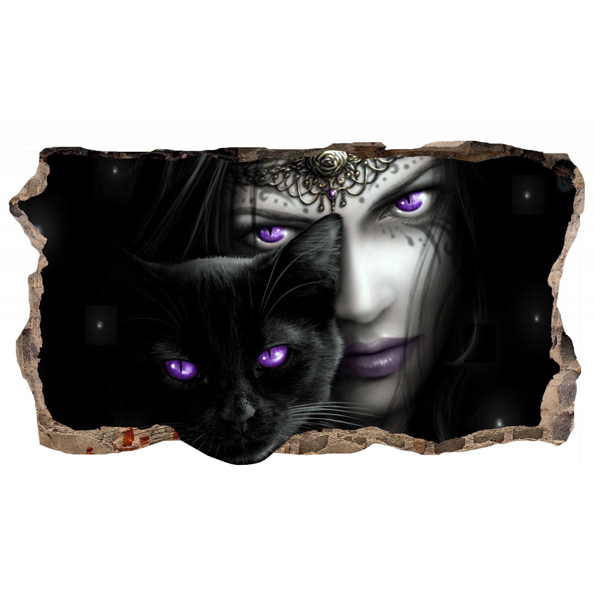 Fototapet 3D Startonight Ochi magici, luminos in intuneric, 2.20 x 1.20 m