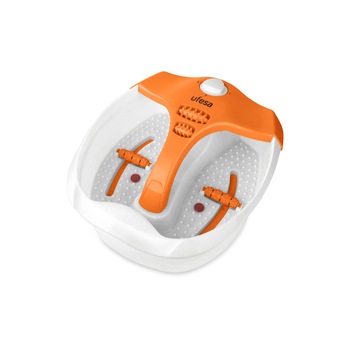 Aparat de hidromasaj pentru picioare Daga Ufesa BH5700, 80W, vibratii, bule si caldura infrarosu, functie pentru mentinerea temperaturii apei, scut anti stropi, role masaj Aparat de hidromasaj pentru picioare Daga Ufesa BH5700, 80W, vibratii, bule si caldura infrarosu, functie pentru mentinerea temperaturii apei, scut anti stropi, role masaj