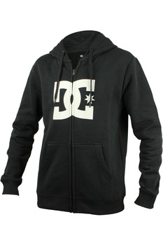 Hanorac DC Shoes Star-Zip-Up Hoodie, Negru Hanorac DC Shoes Star-Zip-Up Hoodie, Negru