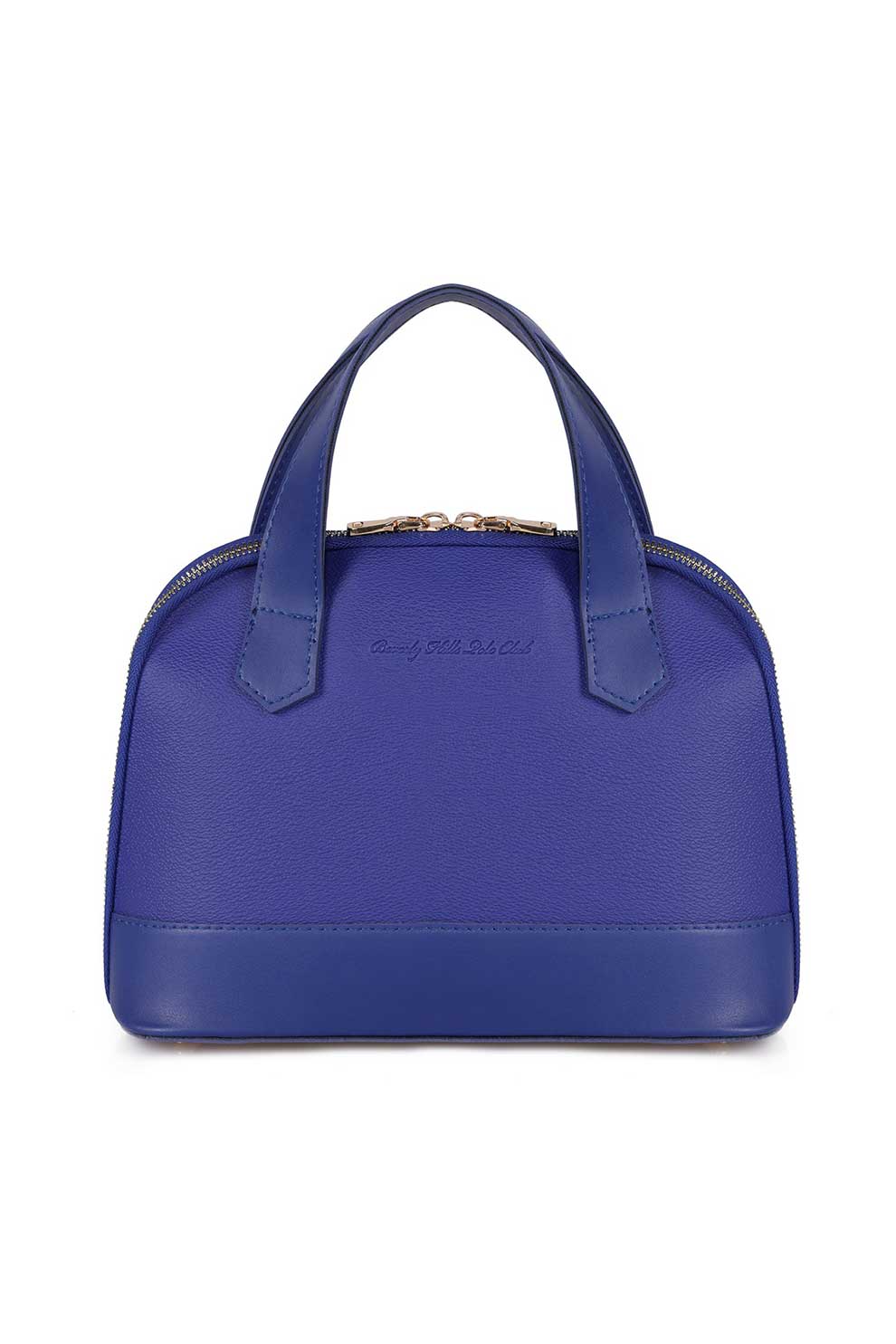 Beverly Hills Polo Club, Geanta bowler de piele ecologica, Indigo