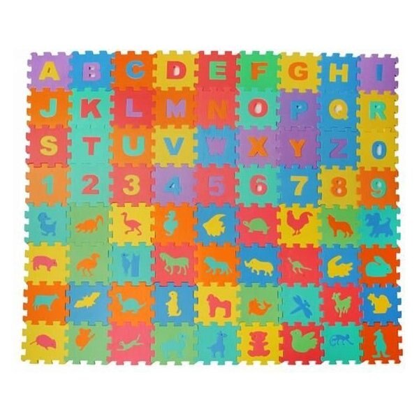 Covor puzzle 72 piese, Iso Trade