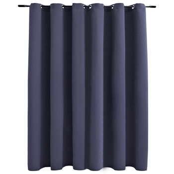 Draperie vidaXL, Tesatura, 290 x 245 cm, Antracit Draperie vidaXL, Tesatura, 290 x 245 cm, Antracit