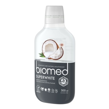 Apa de gura, Biomed Superwhite, 500 ml Apa de gura, Biomed Superwhite, 500 ml