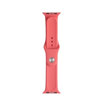 Curea din silicon pentru Apple Watch, compatibil cu dimensiunea 42/44 mm, Roz Pepene, BBL1785 Curea din silicon pentru Apple Watch, compatibil cu dimensiunea 42/44 mm, Roz Pepene, BBL1785