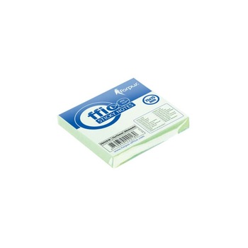 Notite Adezive FORPUS, 75x75 mm, 80 File, Verde Pal Notite Adezive FORPUS, 75x75 mm, 80 File, Verde Pal