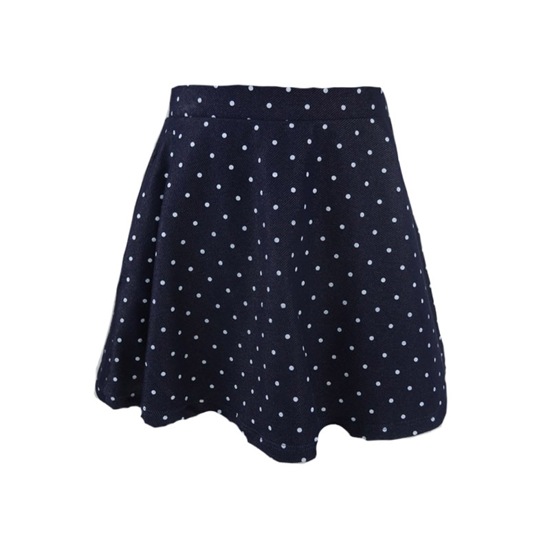 Fusta eleganta pentru fete Atut 5758, Bleumarin, 110 cm