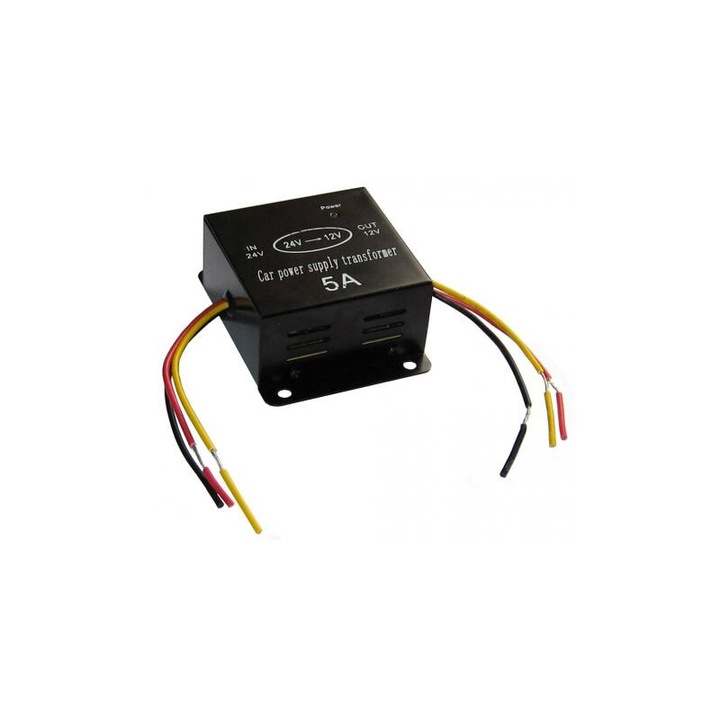 Convertor DC-DC 24V - 12V, 5A