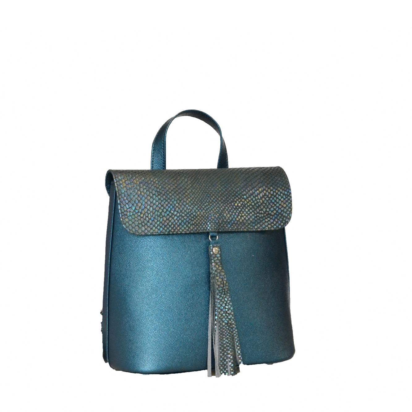 Rucsac dama,Zea,petrol 26x14x27