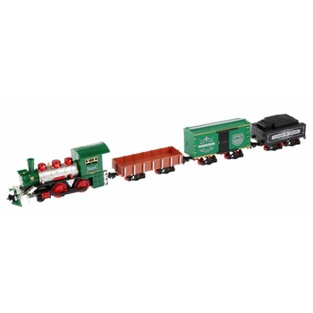 Tren electric cu lumini, sunet si fum Tren electric cu lumini, sunet si fum