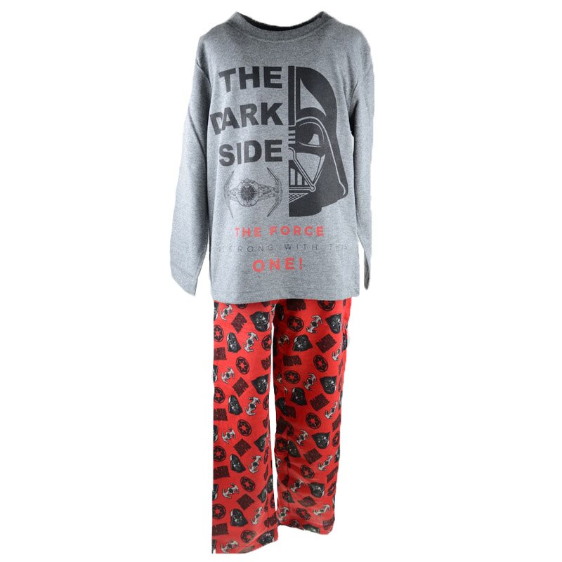 Pijama pentru baieti Sun City Star Wars TH2126G, Gri
