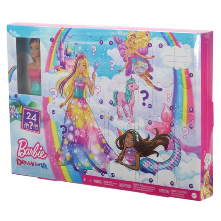 Mattel Barbie Dreamtopia adventi naptár