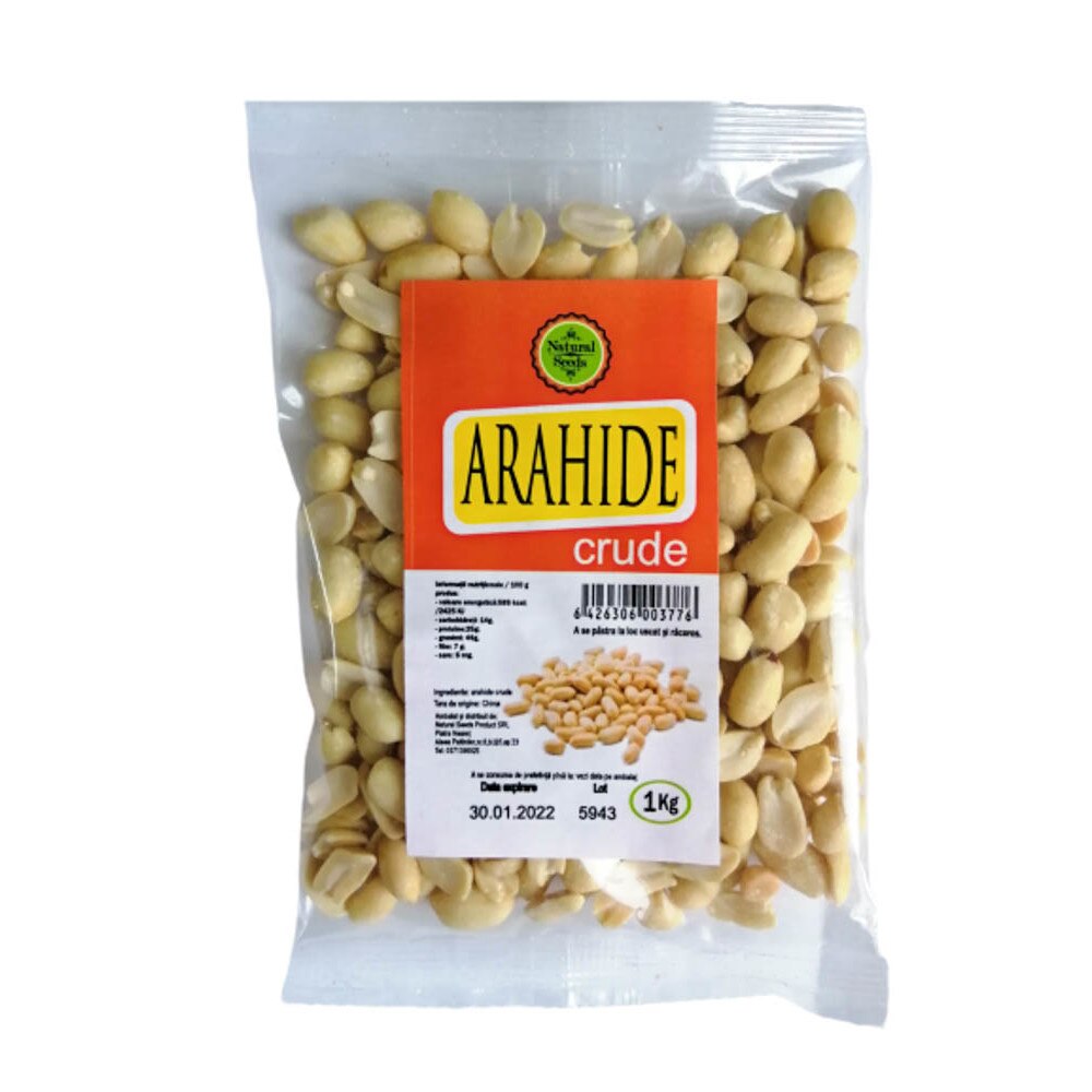 Arahide crude, Natural Seeds Product, 1Kg