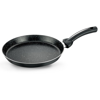 Tigaie clatite BioStone, inductie, otel inoxidabil, negru, 23 cm, Pensofal Tigaie clatite BioStone, inductie, otel inoxidabil, negru, 23 cm, Pensofal