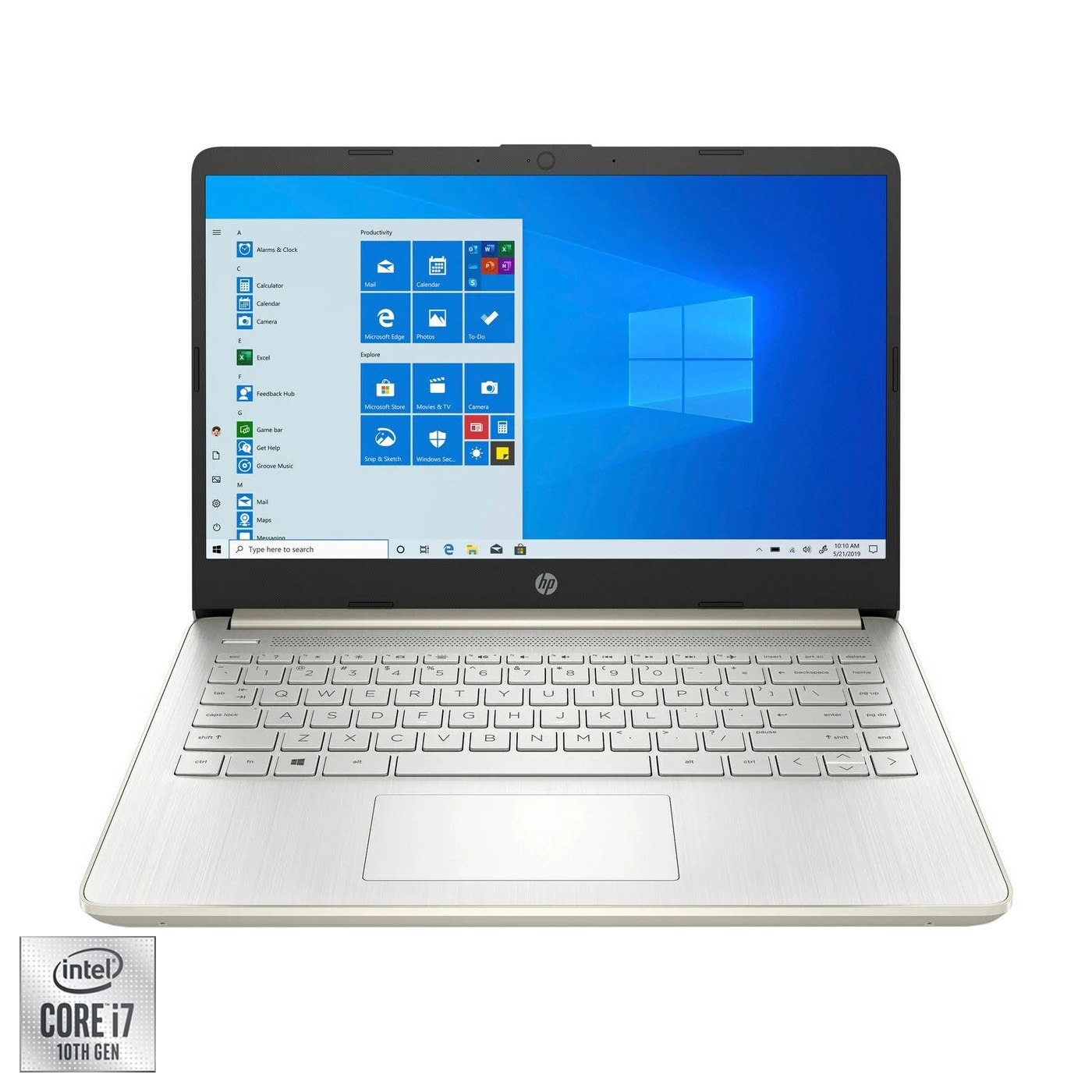 Laptop ultraportabil HP 14s-dq1018nq cu procesor Intel® Core™ i7