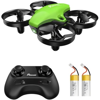 Mini drona A20 pentru copii si incepatori, Quadcopter cu telecomanda cu 2 baterii reincarcabile, Auto Hovering, Headless Mode- Verde Mini drona A20 pentru copii si incepatori, Quadcopter cu telecomanda cu 2 baterii reincarcabile, Auto Hovering, Headless Mode- Verde