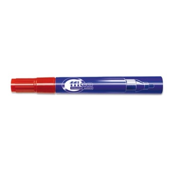 Marker FORPUS Permanent, Varf Tesit de 1-5 mm, Cerneala Rosie pe Baza de Ulei Marker FORPUS Permanent, Varf Tesit de 1-5 mm, Cerneala Rosie pe Baza de Ulei